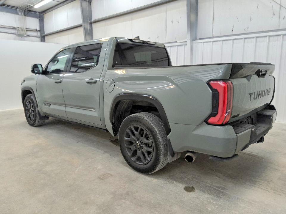 2025 Toyota Tundra VIN 5TFNA5DB0SX326306 COPART salvage auction — FRONT END, TX - CERTIFICATE OF TITLE, sold $32,250 on 2026-07-21 (photo 2)