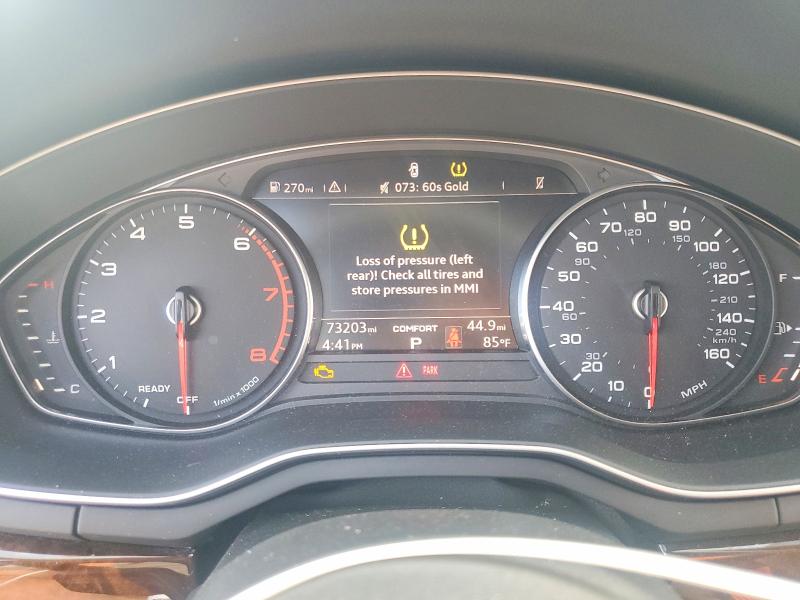 2019 Audi A4 VIN WAUDNAF46KA014353 COPART salvage auction — FRONT END, Ny - Mv-907A Salvage Certificate, sold $5,600 on 2026-07-08 (photo 9)