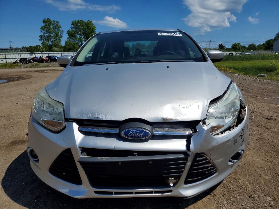 2012 Ford Focus VIN 1FAHP3F27CL255679 COPART salvage auction — FRONT END, Oh - Cert Of Title-Salvage, sold $250 on 2026-07-02 (photo 5)