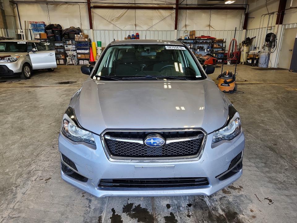 2015 Subaru Impreza VIN JF1GPAA67F9315049 COPART salvage auction — HAIL, Wi - Certificate Of Title, sold $925 on 2026-07-07 (photo 5)