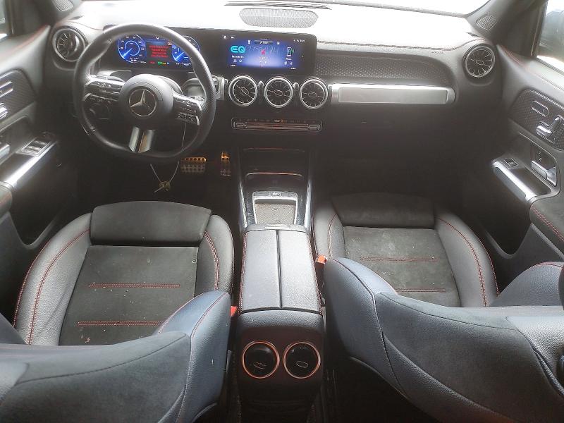 2024 Mercedes-benz Eqb VIN W1N9M0KBXRN095878 COPART salvage auction — FRONT END, Ca - Dis/Dlr/Exp Only Clean Title (P), sold $14,600 on 2026-07-16 (photo 8)