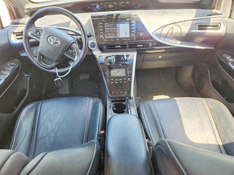 2019 Toyota Mirai VIN JTDBVRBD0KA007624 COPART salvage auction — FRONT END, Co - Certificate Of Title, sold $1,450 on 2026-07-21 (photo 8)