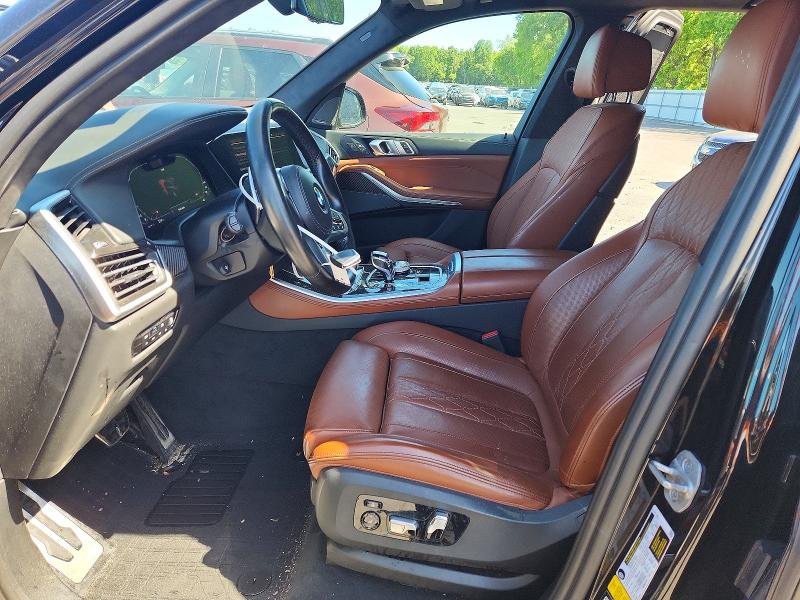 2022 BMW X5 VIN 5UXJU4C00N9K60752 COPART salvage auction — FRONT END, Nj - Cert Of Title-Salvage, sold $20,800 on 2026-07-30 (photo 7)