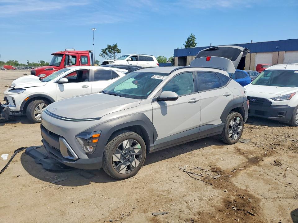 2025 Hyundai VIN KM8HCCAB5SU190221 COPART salvage auction — REAR END, Oh - Cert Of Title-Salvage, sold $325 on 2026-07-28 (photo 1)