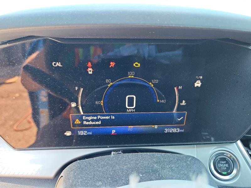 2025 Chevrolet Trax VIN KL77LHEP0SC024615 COPART salvage auction — FRONT END, Pa - Certificate Of Salvage, sold $4,400 on 2026-07-23 (photo 9)