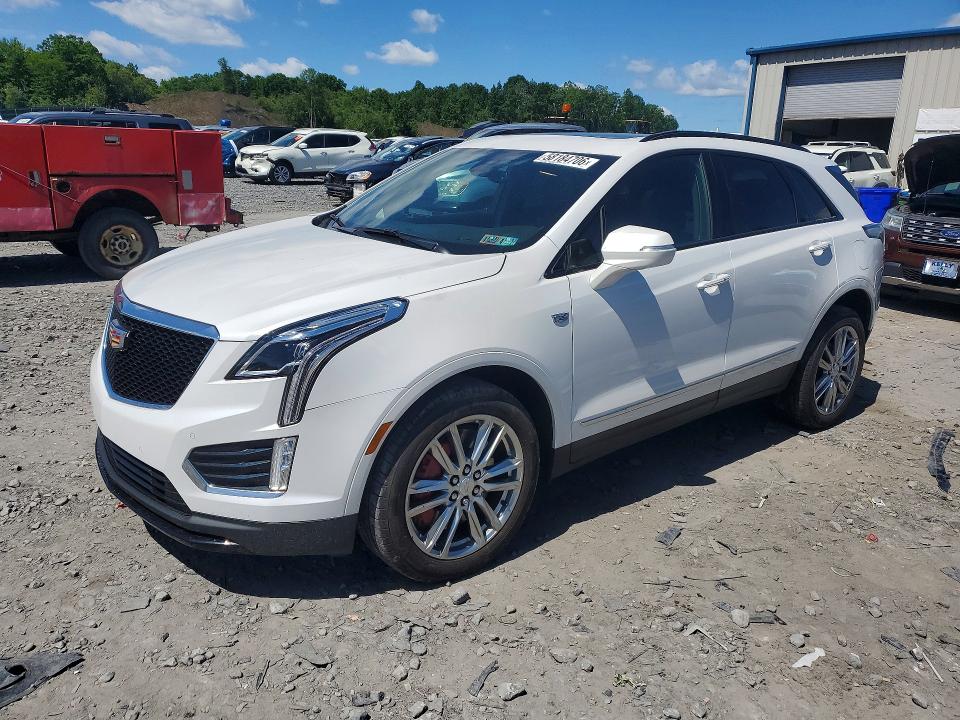 2022 Cadillac VIN 1GYKNGRS8NZ148885 COPART salvage auction — SIDE, Pa - Certificate Of Salvage, sold $11,000 on 2026-07-15 (photo 1)