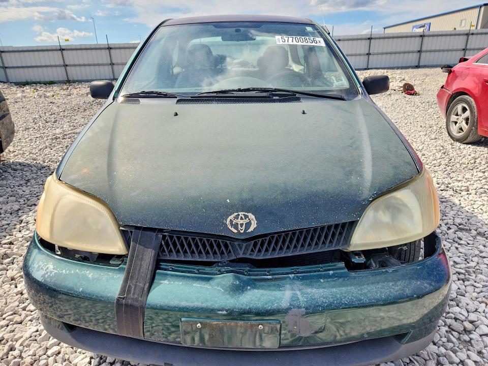 2001 Toyota Echo VIN JTDAT123510189965 COPART salvage auction — FRONT END, Mo - Duplicate Title, sold $200 on 2026-07-06 (photo 5)