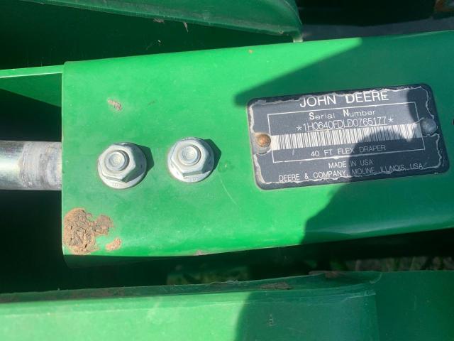 2013 John deere 640fd VIN 1H0640FDLD0765177 COPART salvage auction — FRAME DAMAGE, KS - BILL OF SALE, sold $2,550 on 2026-07-24 (photo 2)