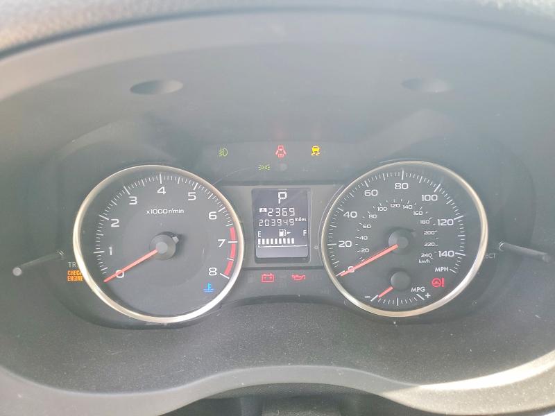 2015 Subaru Impreza VIN JF1GJAK63FH011979 COPART salvage auction — FRONT END, Ma - Cert Of Title-Reconstrctd Coll, sold $375 on 2026-07-16 (photo 9)