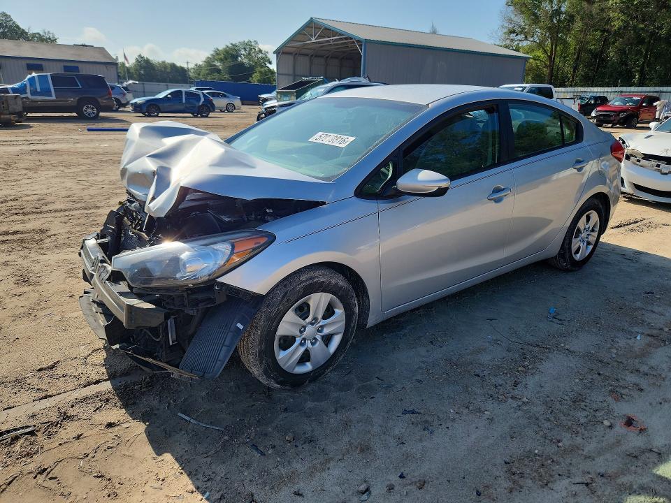 2015 Kia VIN KNAFK4A67F5343282 COPART salvage auction — FRONT END, Fl - Cert Of Title Slvg Rebuildable, sold $725 on 2026-07-17 (photo 1)