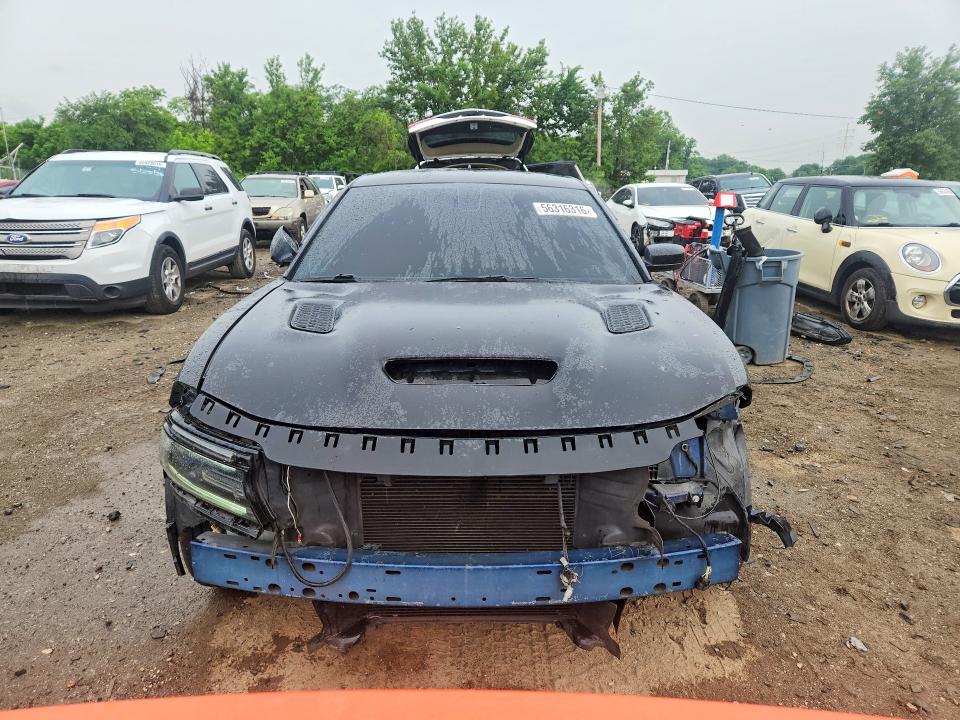 2015 Dodge Charger VIN 2C3CDXBG7FH843805 COPART salvage auction — FRONT END, Md - Parts Only-No Title Letter, sold $925 on 2026-07-09 (photo 5)