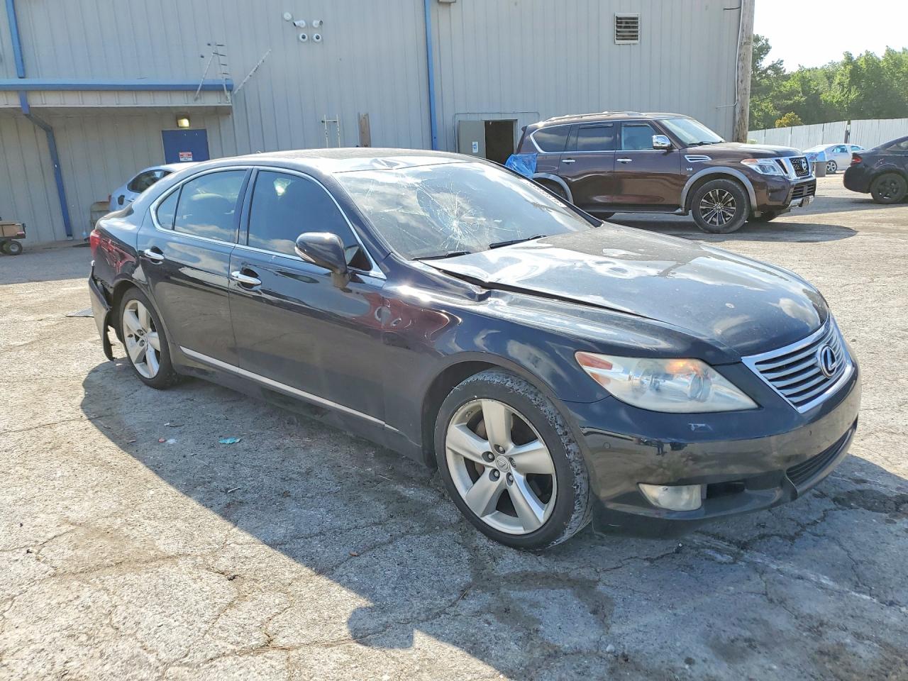 2012 Lexus LS 460 VIN JTHBL5EF5C5112065 COPART salvage auction — Front End, TN - SALVAGE CERTIFICATE, sold $1,750 on 2026-07-09 (photo 4)
