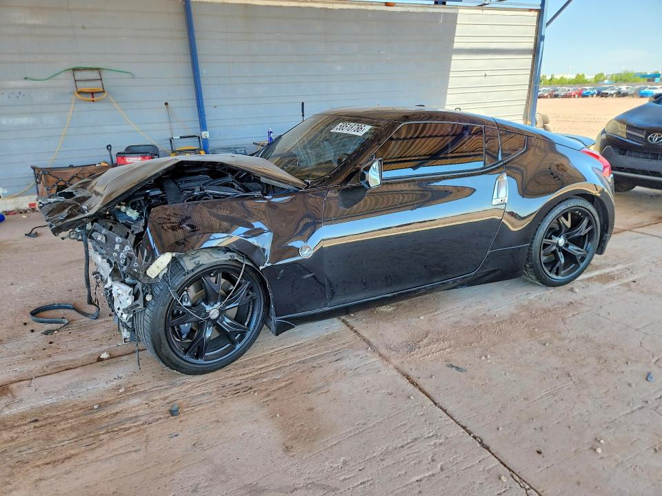 2009 Nissan 370z VIN JN1AZ44EX9M409333 COPART salvage auction — FRONT END, Az - Cert Of Title - Salvage, sold $1,750 on 2026-07-09 (photo 1)