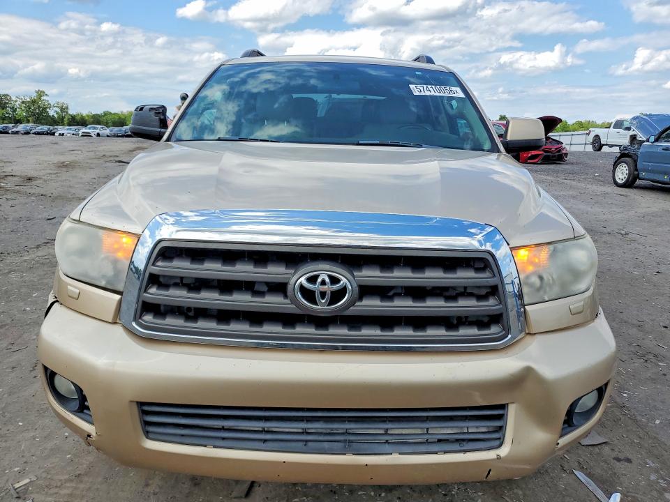 2012 Toyota VIN 5TDZM5G17CS003986 COPART salvage auction — FRONT END, GA - CERTIFICATE OF TITLE (P), sold $3,500 on 2026-07-02 (photo 5)