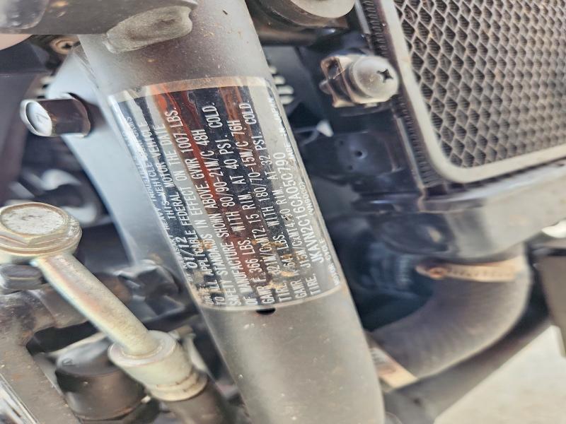 2012 Kawasaki Vulcan 900 classic VIN JKAVN2C16CA050790 COPART salvage auction — SIDE, Mi - Certificate Of Title, sold $1,500 on 2026-07-23 (photo 9)
