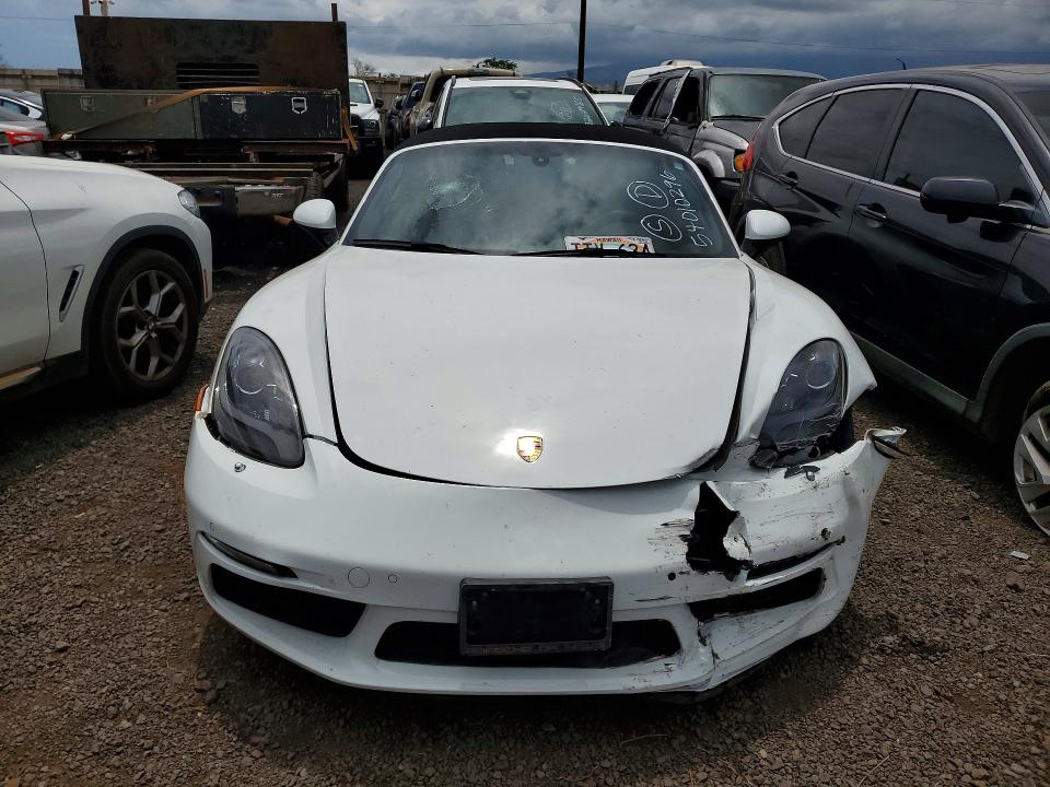 2019 Porsche VIN WP0CA2A83KS210822 COPART salvage auction — FRONT END, Hi - Certificate Of Title, sold $2,150 on 2026-08-17 (photo 5)
