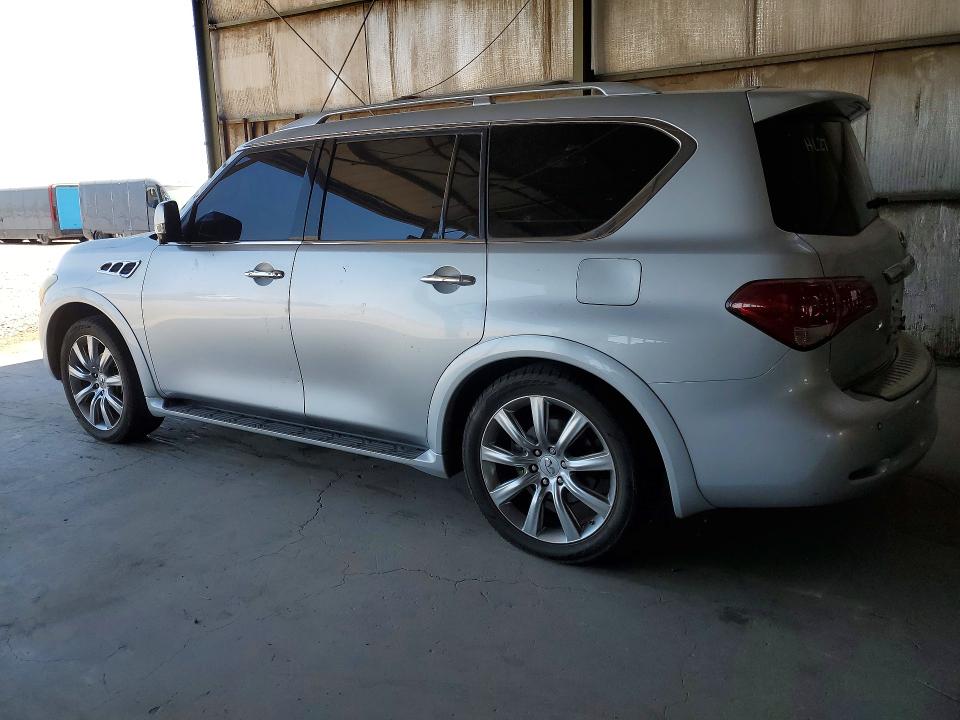 2013 Infiniti Qx56 VIN JN8AZ2NF1D9530325 COPART salvage auction — MINOR DENT/SCRATCHES, Mt - Certificate Of Title, sold $1,100 on 2026-07-29 (photo 2)
