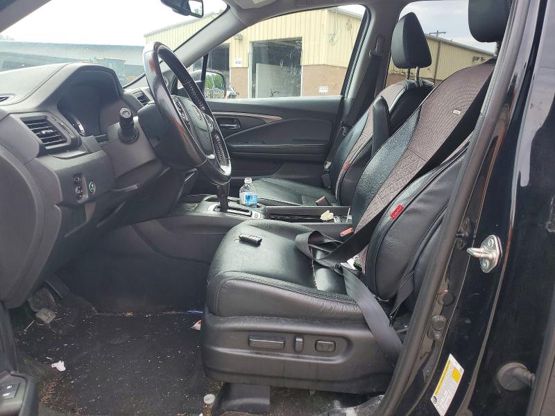 2018 Honda Pilot VIN 5FNYF6H55JB017240 COPART salvage auction — FRONT END, NY - MV-907A SALVAGE CERTIFICATE, sold $1,950 on 2026-07-02 (photo 7)