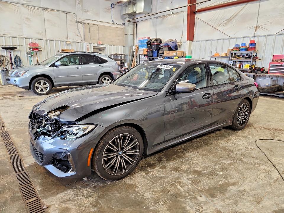 2020 BMW VIN WBA5U9C01LFH75676 COPART salvage auction — FRONT END, Wi - Cert Of Title-Claim Paid, sold $19,700 on 2026-07-07 (photo 1)