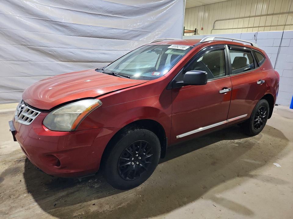 2014 Nissan Rogue VIN JN8AS5MV3EW701304 COPART salvage auction — FRONT END, Nh - Certificate Of Title, sold $275 on 2026-07-21 (photo 1)