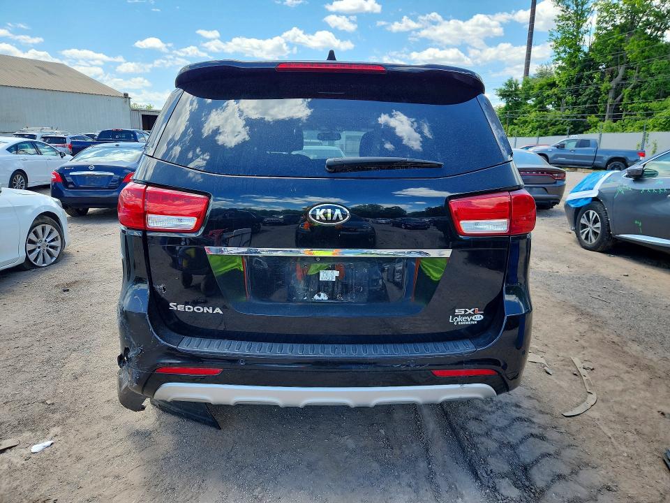 2016 Kia VIN KNDME5C15G6146647 COPART salvage auction — REAR END, Pa - Certificate Of Salvage, sold $675 on 2026-07-22 (photo 6)