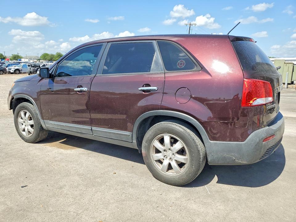 2011 Kia Sorento VIN 5XYKT4A28BG137966 COPART salvage auction — FRONT END, Tx - Salvage Vehicle Title, sold $1,050 on 2026-07-22 (photo 2)