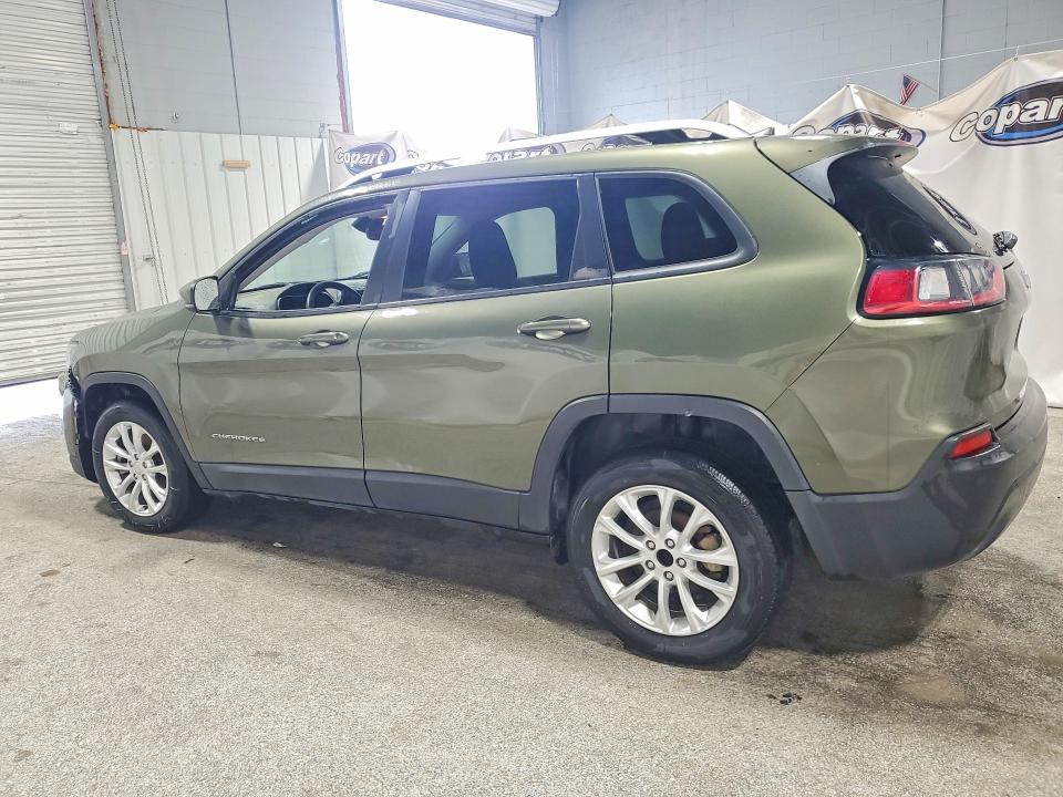 2021 Jeep Cherokee VIN 1C4PJLCB7MD183907 COPART salvage auction — FRONT END, TX - CERTIFICATE OF TITLE, sold $2,650 on 2026-07-09 (photo 2)