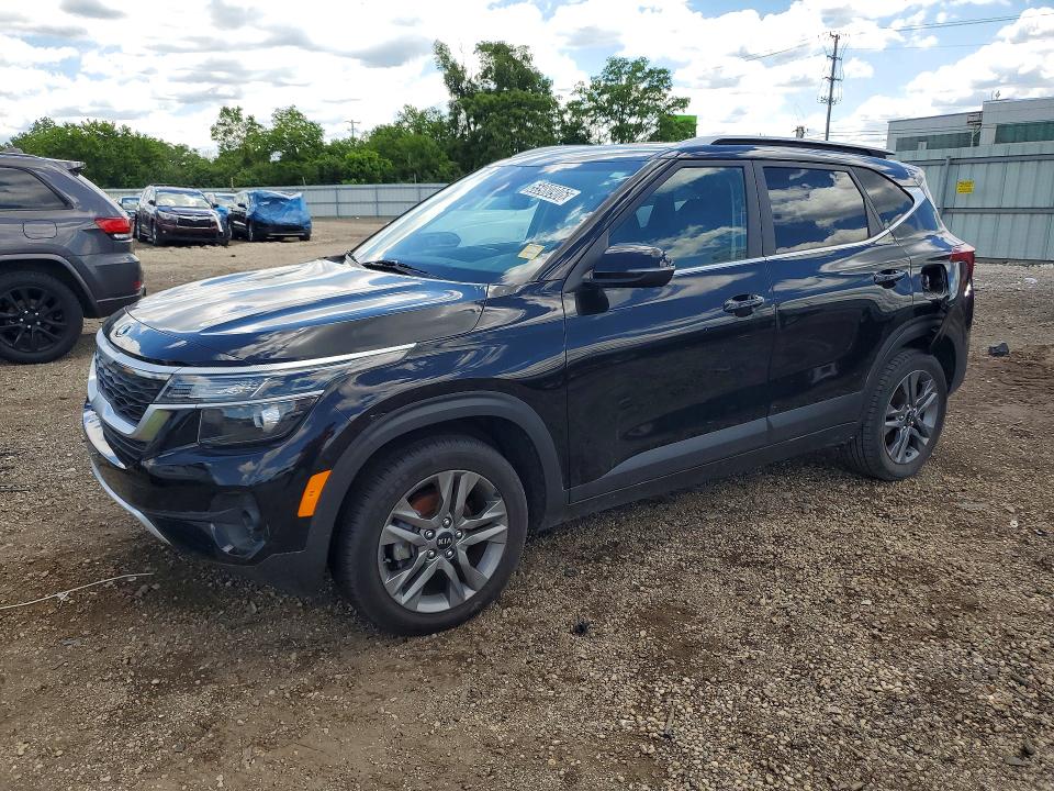 2021 Kia Seltos VIN KNDEU2AA1M7044938 COPART salvage auction — REAR END, Il - Certificate Of Title, sold $3,750 on 2026-07-16 (photo 1)