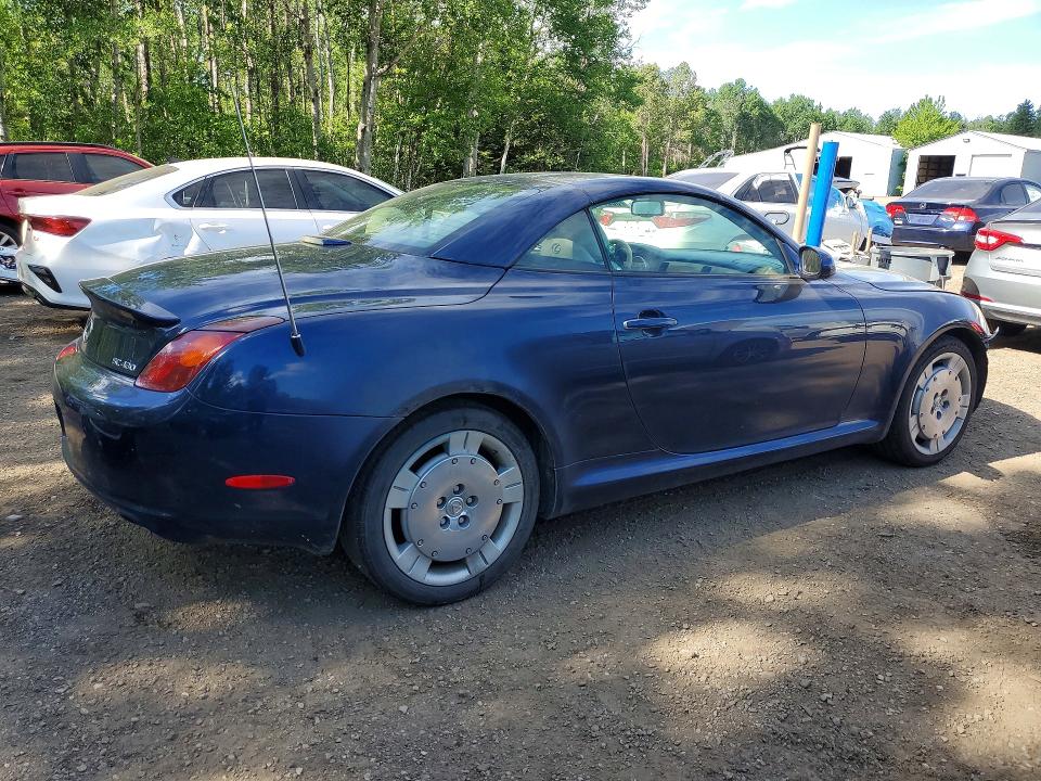 2002 Lexus Sc 430 VIN JTHFN48Y720001872 COPART salvage auction — FRONT END, ON - PERMIT SALVAGE, sold $1,050 on 2026-07-14 (photo 3)