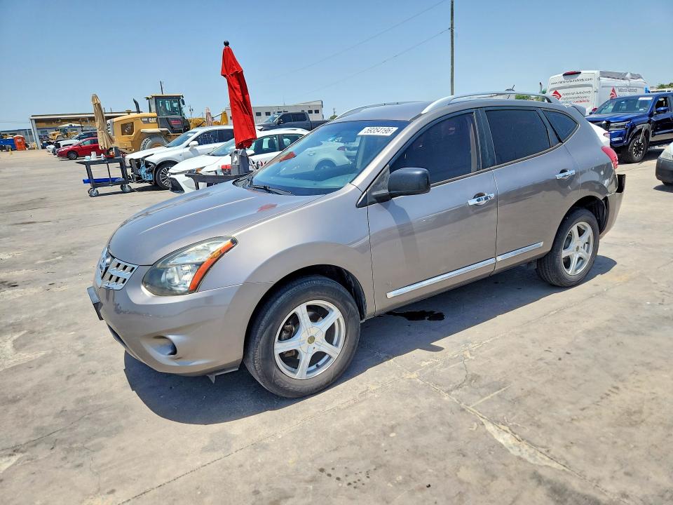 2015 Nissan Rogue VIN JN8AS5MT6FW656620 COPART salvage auction — REAR END, Tx - Salvage Vehicle Title, sold $175 on 2026-07-13 (photo 1)