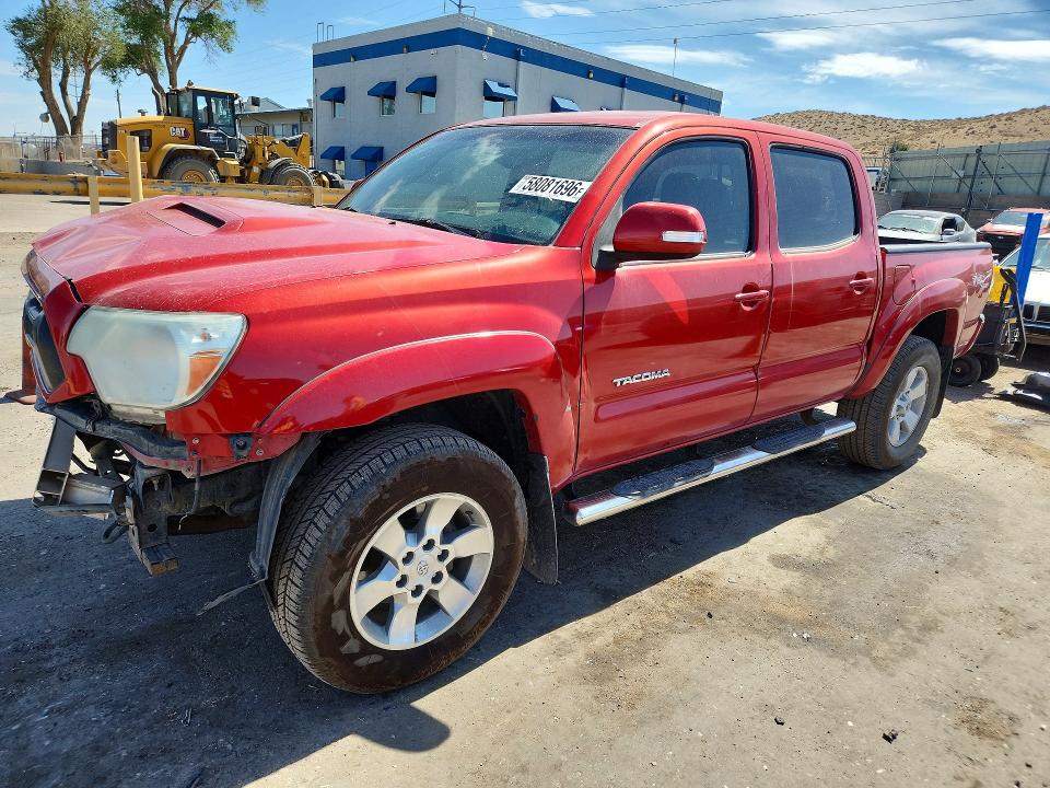 2013 Toyota Tacoma VIN 3TMJU4GN3DM154822 COPART salvage auction — FRONT END, Nm - Cert Of Title-Salvage, sold $5,500 on 2026-07-09 (photo 1)