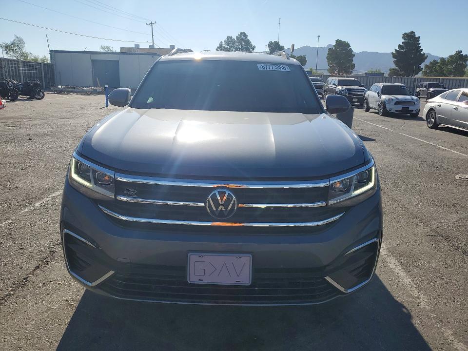 2021 Volkswagen Atlas VIN 1V2MR2CA2MC531288 COPART salvage auction — REAR END, Tx - Salvage Vehicle Title, sold $7,100 on 2026-08-28 (photo 5)