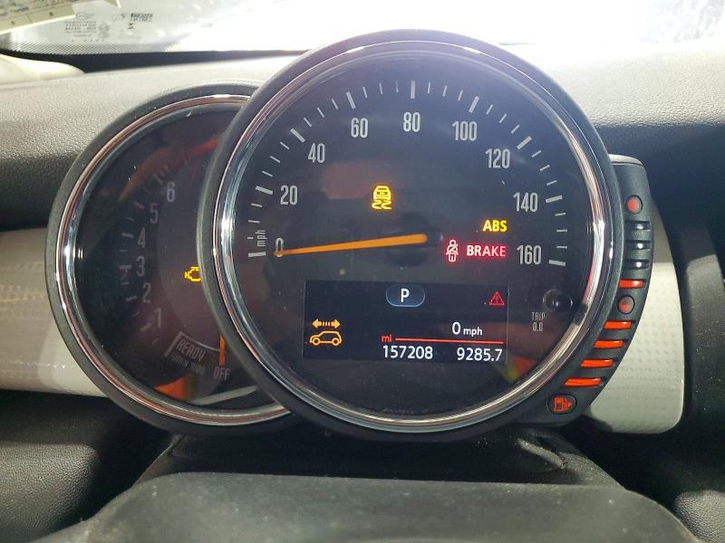 2016 Mini Cooper VIN WMWXU1C50G2D10602 COPART salvage auction — FRONT END, Me - Cert Of Title-Salvage Collisio, sold $575 on 2026-08-24 (photo 9)