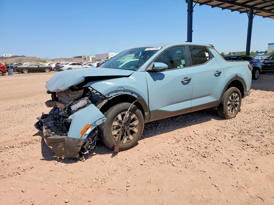 2025 Hyundai VIN 5NTJA4DE5SH153222 COPART salvage auction — FRONT END, Az - Cert Of Title - Salvage, sold $175 on 2026-07-28 (photo 1)