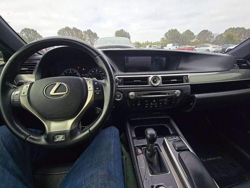 2013 Lexus Gs VIN JTHBE1BL4D5000825 COPART salvage auction — MINOR DENT/SCRATCHES, Ca - Dis/Dlr/Exp Only Clean Title (P), sold $4,400 on 2026-07-24 (photo 9)