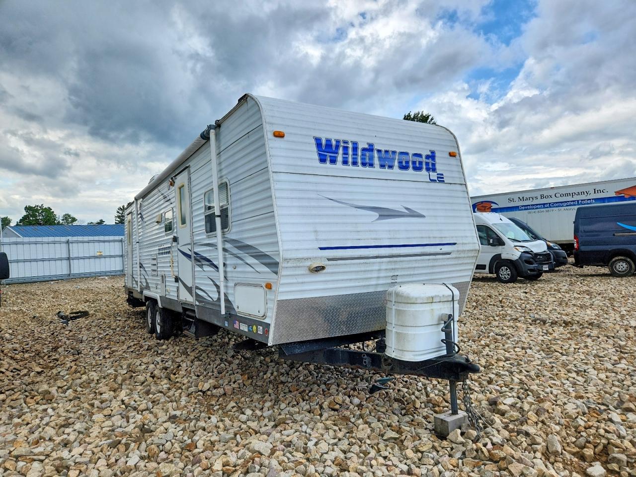 2008 Wildwood Forest Riv VIN 4X4TWDE208A242395 — COPART salvage auction photo