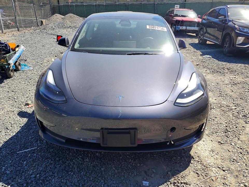2023 Tesla Model 3 VIN 5YJ3E1EA6PF610258 COPART salvage auction — REAR END, Salvage Title, sold $5,400 on 2026-07-09 (photo 5)
