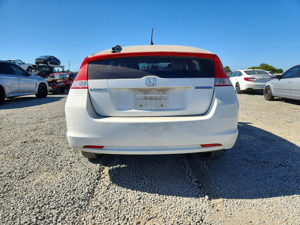 2011 Honda Insight VIN JHMZE2H55BS002787 COPART salvage auction — FRONT END, CA - SALVAGE CERTIFICATE, sold $650 on 2026-07-24 (photo 6)