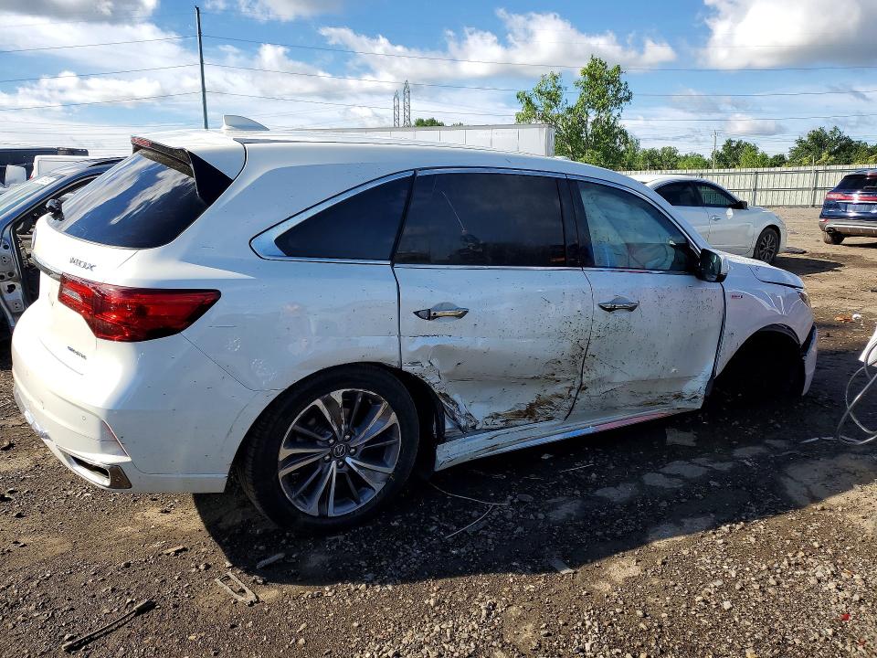 2019 Acura Mdx VIN 5J8YD7H50KL001944 COPART salvage auction — SIDE, Mi - Certificate Of Title, sold $3,600 on 2026-07-24 (photo 3)