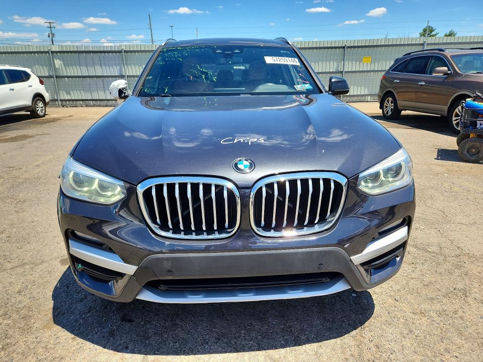 2021 BMW X3 VIN 5UXTS1C0XM9H46404 COPART salvage auction — FRONT END, PA - CERTIFICATE OF SALVAGE, sold $5,400 on 2026-07-21 (photo 5)