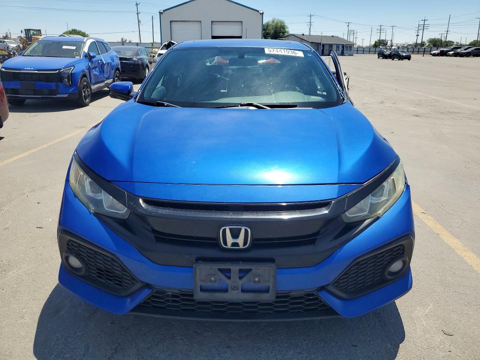 2017 Honda Civic VIN SHHFK7H56HU405014 COPART salvage auction — SIDE, Id - Salvage Certificate Of Title, sold $1,650 on 2026-07-02 (photo 5)