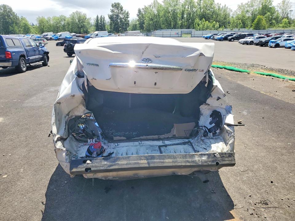 2005 Toyota Camry VIN JTDBE30K053021207 COPART salvage auction — REAR END, Wa - Bill Of Sale, sold $675 on 2026-07-06 (photo 6)