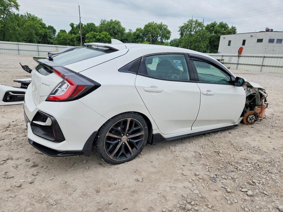 2020 Honda VIN SHHFK7H41LU219879 COPART salvage auction — FRONT END, OH - CERT OF TITLE-SALVAGE, sold $4,500 on 2026-07-02 (photo 3)