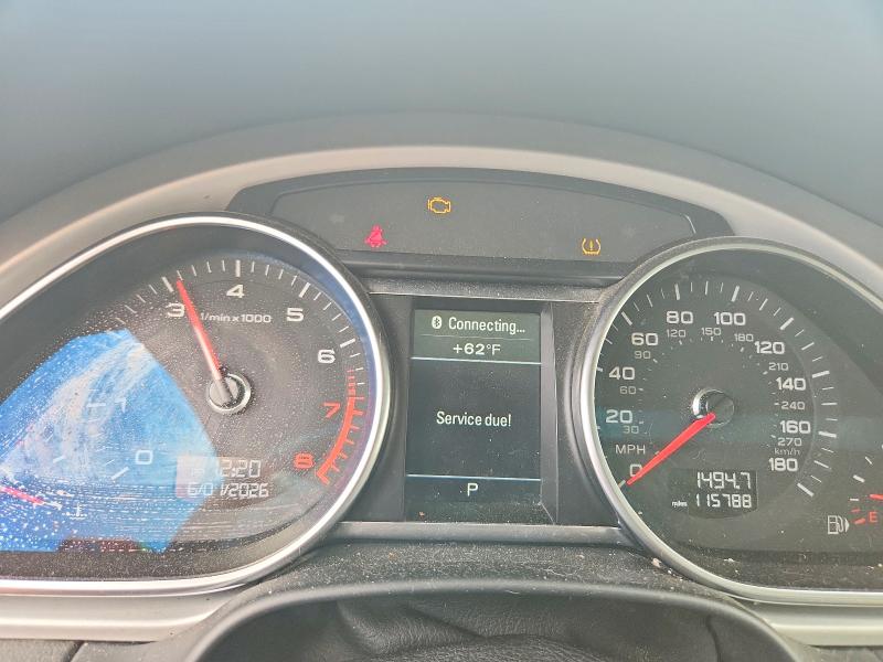 2014 Audi Q7 VIN WA1LGAFE8ED011243 COPART salvage auction — SIDE, Ma - Cert Of Title-Reconstrctd Coll, sold $1,300 on 2026-07-27 (photo 9)