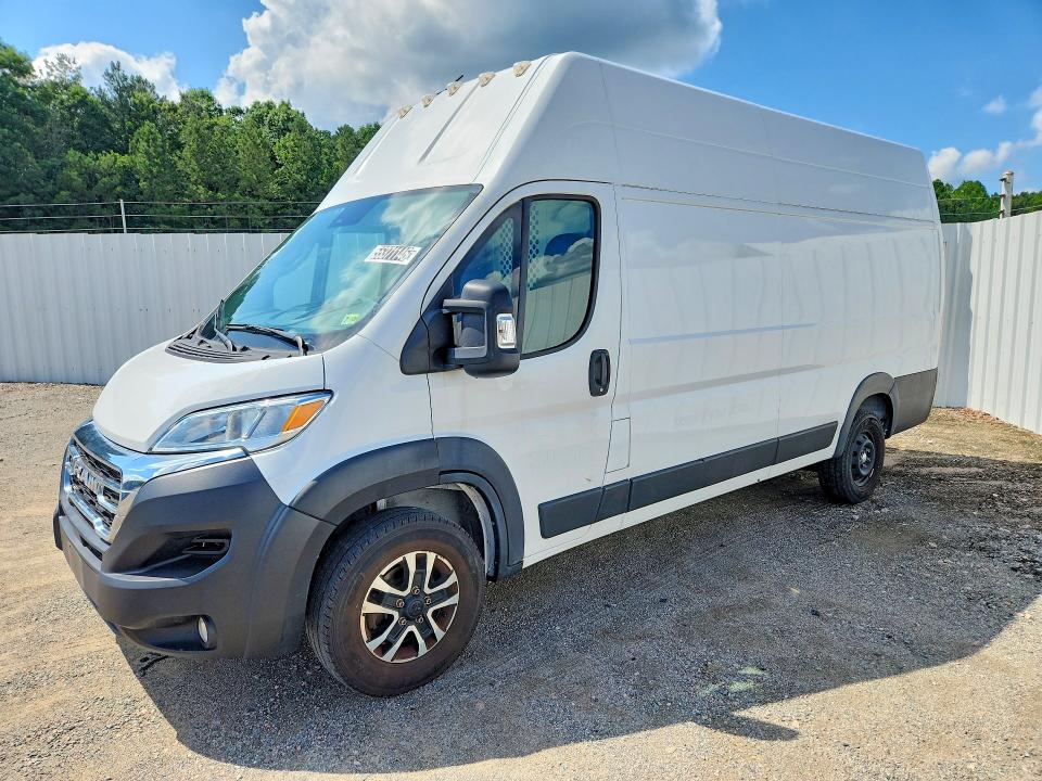 2023 Ram Promaster 3500 VIN 3C6MRVZG1PE594966 COPART salvage auction — MINOR DENT/SCRATCHES, VA - CERTIFICATE OF TITLE, sold $28,000 on 2026-07-30 (photo 1)