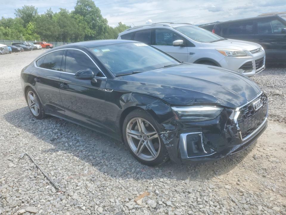 2021 Audi VIN WAUDACF55MA007123 COPART salvage auction — FRONT END, Tn - Salvage Certificate, sold $12,500 on 2026-07-02 (photo 4)