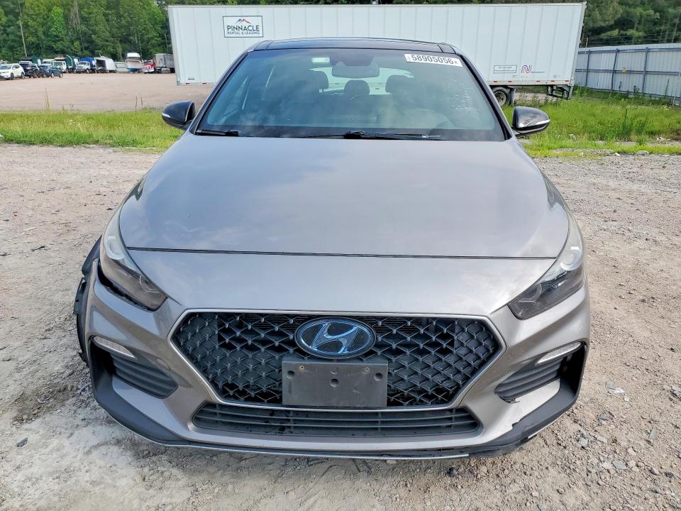 2020 Hyundai Elantra VIN KMHH55LC4LU126247 COPART salvage auction — FRONT END, Md - Certificate Of Title (P), sold $4,500 on 2026-07-23 (photo 5)