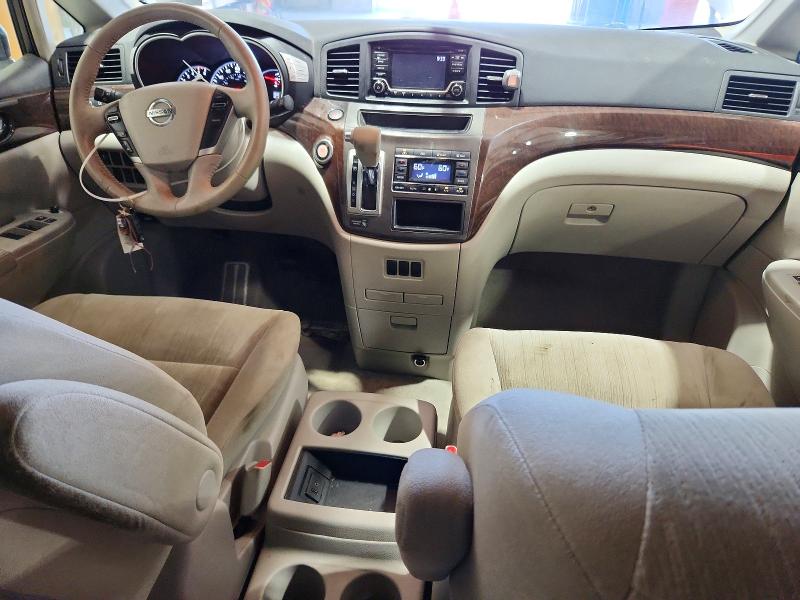 2015 Nissan Quest VIN JN8AE2KP5F9130036 COPART salvage auction — FRONT END, Pa - Certificate Of Salvage, sold $475 on 2026-07-02 (photo 8)