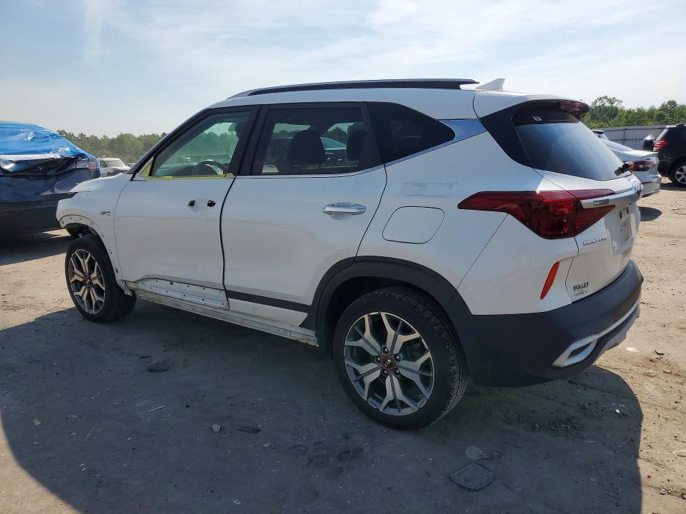 2021 Kia Seltos VIN KNDETCA23M7106602 COPART salvage auction — FRONT END, Va - Cert Of Title - Salvage, sold $3,100 on 2026-07-15 (photo 2)