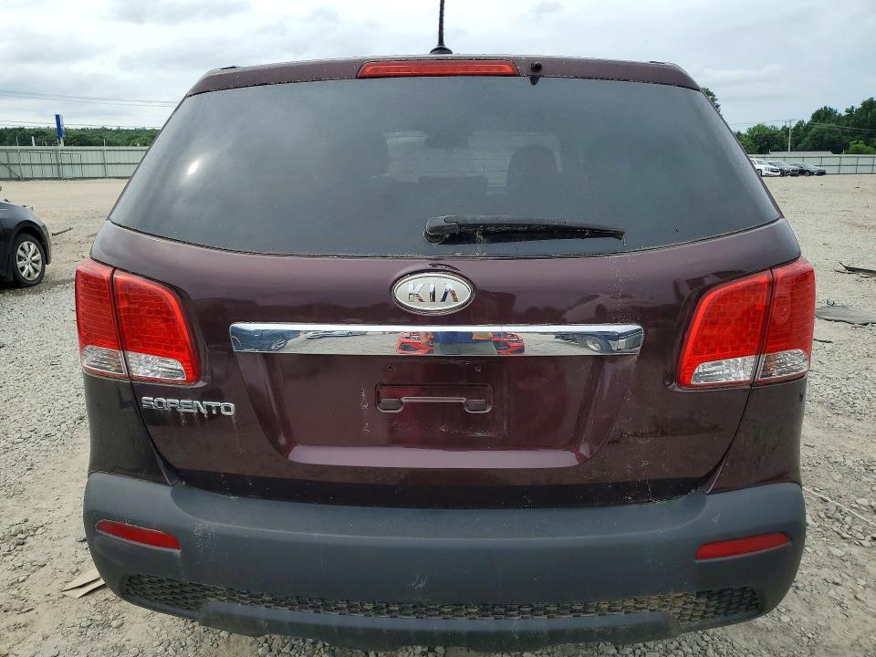 2011 Kia Sorento VIN 5XYKT3A17BG005461 COPART salvage auction — MINOR DENT/SCRATCHES, Ar - Certificate Of Title, sold $1,300 on 2026-07-06 (photo 6)